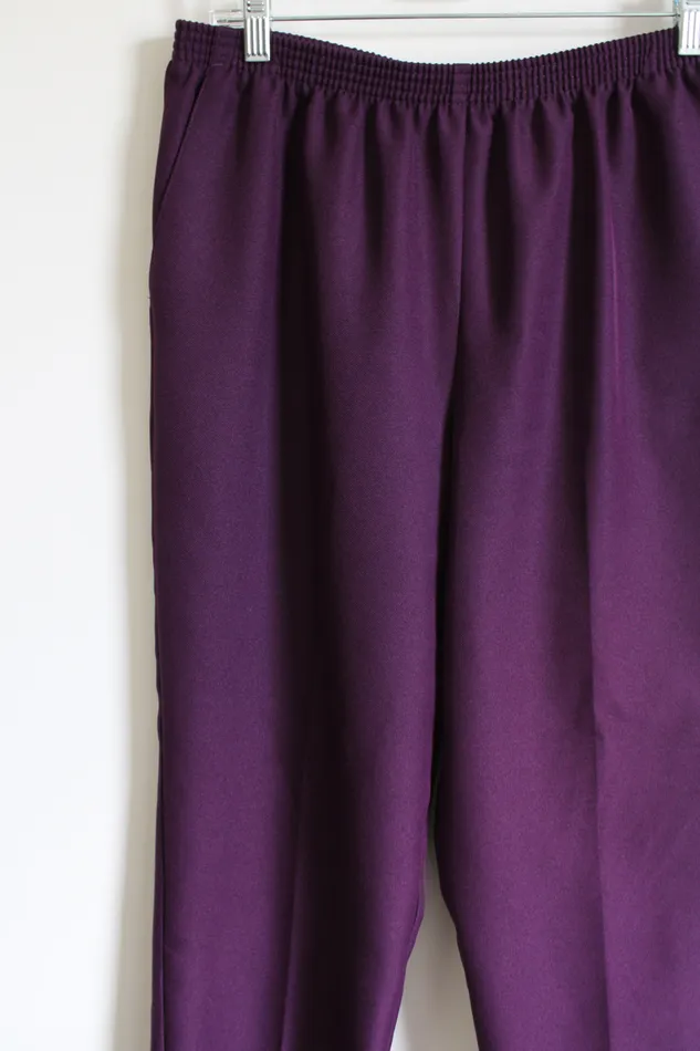 Earrings Alfred Dunner Purple Pant 14 Alfred Dunner