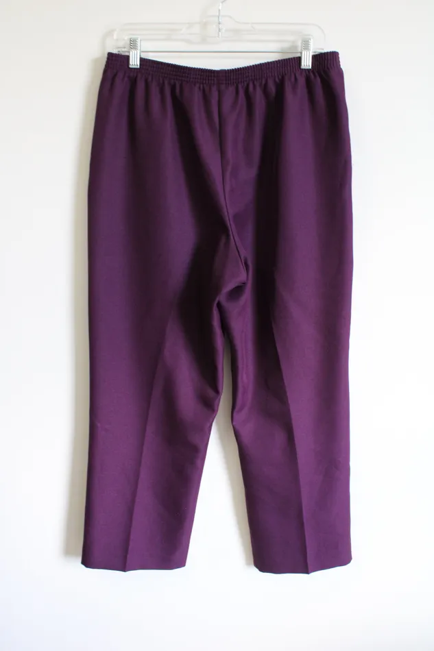 Earrings Alfred Dunner Purple Pant 14 Alfred Dunner