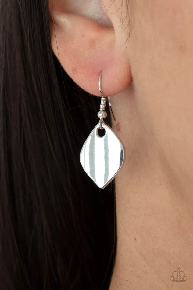 Earrings Paparazzi Accessories Face The ARTIFACTS Green