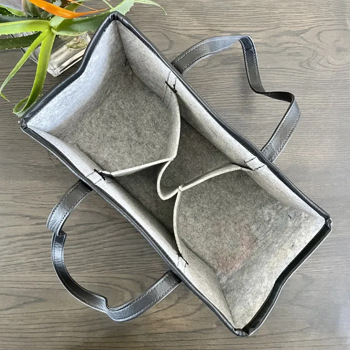 ECOGEM Earrings Velt Picnic Bag Urban African