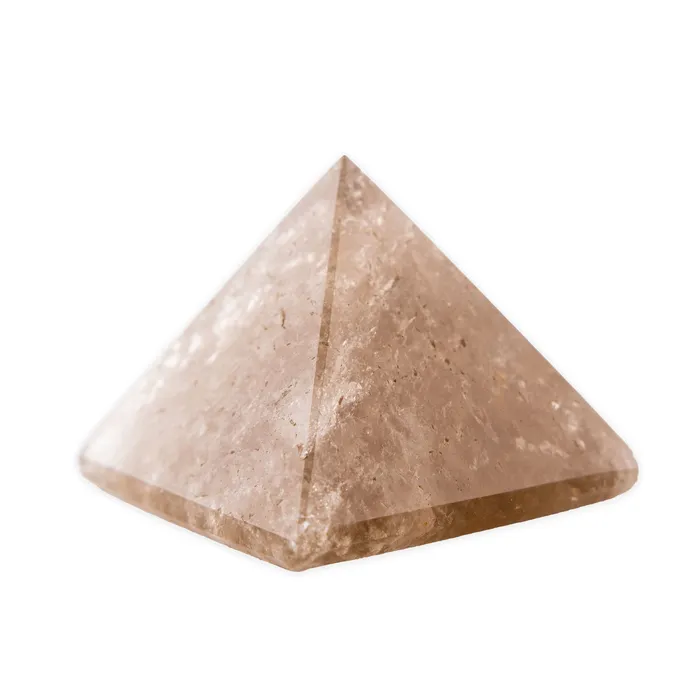 NATURESARTIFACT Smoky Quartz Pyramid 3 oz Earrings