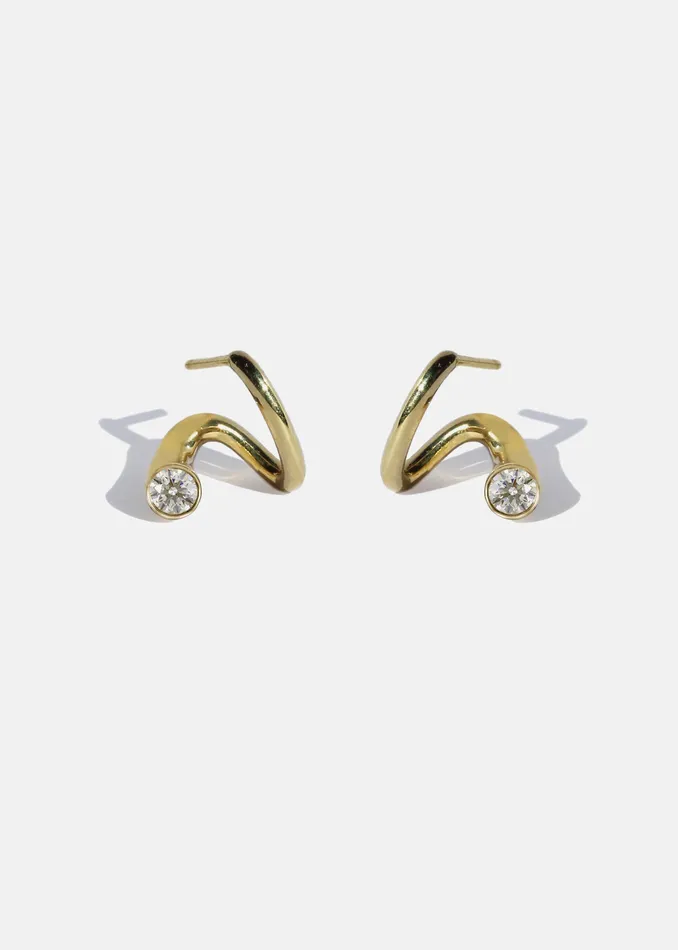 KATKIMfinejewelry Earrings Peak Earring