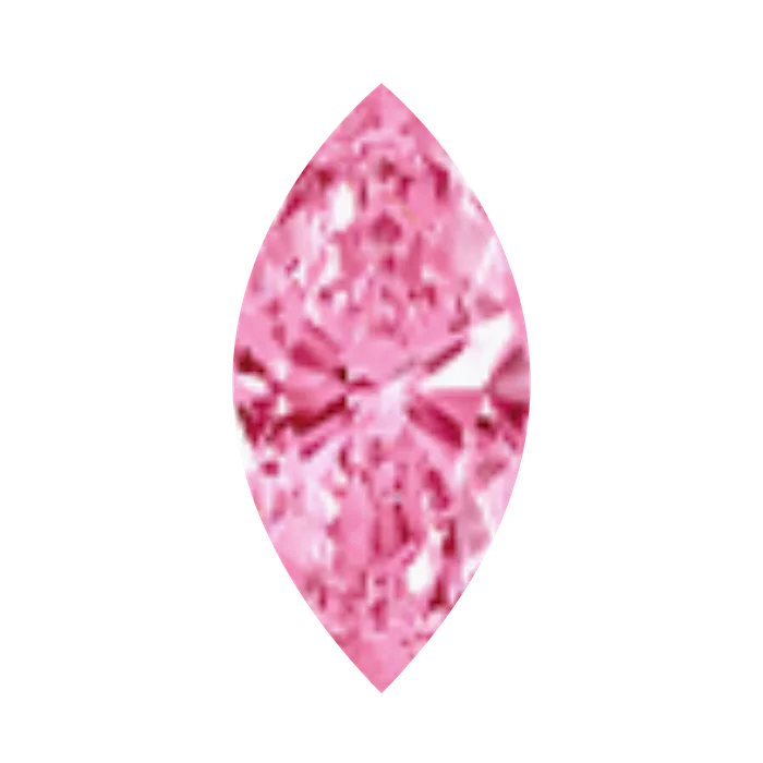Marquise Eyelets with BrilliantCut Gems Pink Tourmaline Anatometal Necklaces