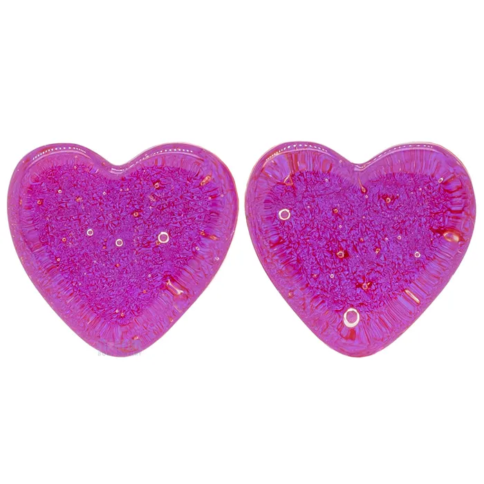 Necklaces Gorilla Glass Valentines Collection Heart Glass Plugs