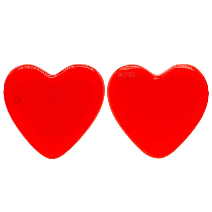 Necklaces Gorilla Glass Valentines Collection Heart Glass Plugs