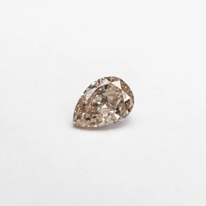 035ct 524x375x245mm GIA VS2 Fancy BrownPink Pear Brilliant 2409301 Misfit Diamonds Earrings 035ct 524x375x245mm GIA VS2 Fancy BrownPink Pear Brilliant 2409301 Misfit Diamonds Earrings