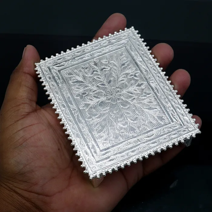 35x4 Vintage design Sterling silver handmade customize small rectangle shape tablebazotchouki excellent home puja utensils su1302 TRIBAL ORNAMENTS Rings 35x4 Vintage design Sterling silver handmade customize small rectangle shape tablebazotchouki excellent home puja utensils su1302 TRIBAL ORNAMENTS Rings