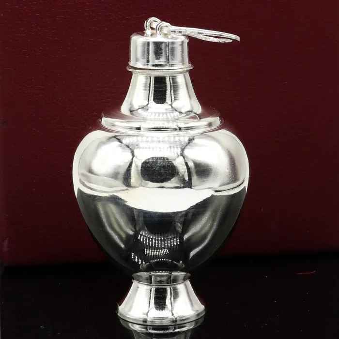 925 sterling silver handmade plain design holy divine Gangjali Silver Gangajal pot best silver water pot kalash puja utensils su1296 TRIBAL ORNAMENTS Rings 925 sterling silver handmade plain design holy divine Gangjali Silver Gangajal pot best silver water pot kalash puja utensils su1296 TRIBAL ORNAMENTS Rings