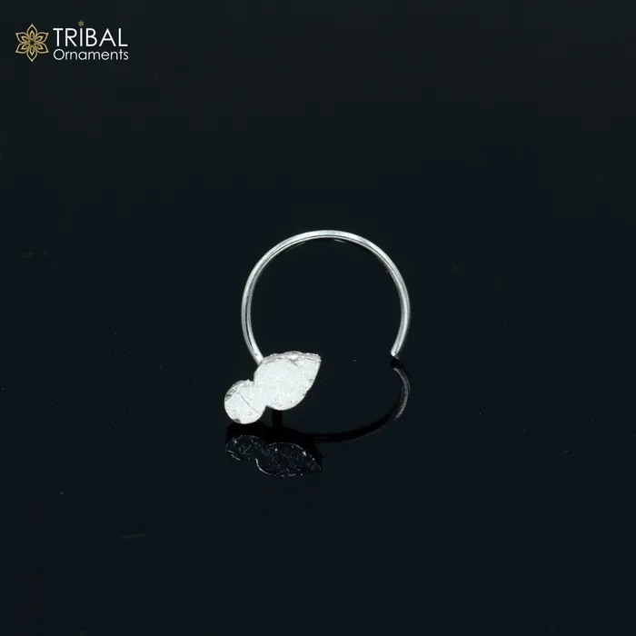 925 sterling silver stylish design handmade fabulous nose pin u band tribal jewelry np88 TRIBAL ORNAMENTS Rings
