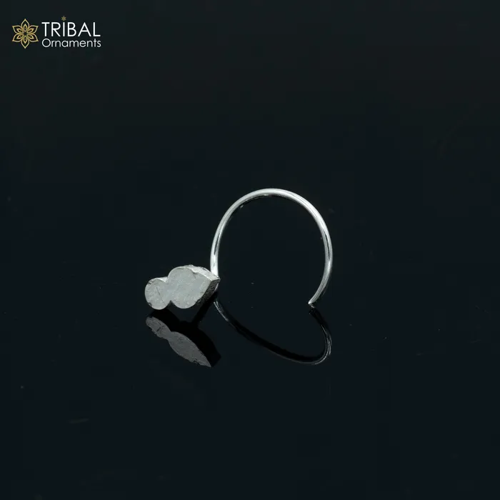 925 sterling silver stylish design handmade fabulous nose pin u band tribal jewelry np88 TRIBAL ORNAMENTS Rings