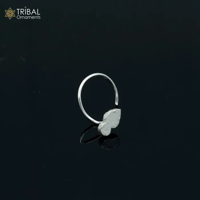 925 sterling silver stylish design handmade fabulous nose pin u band tribal jewelry np88 TRIBAL ORNAMENTS Rings