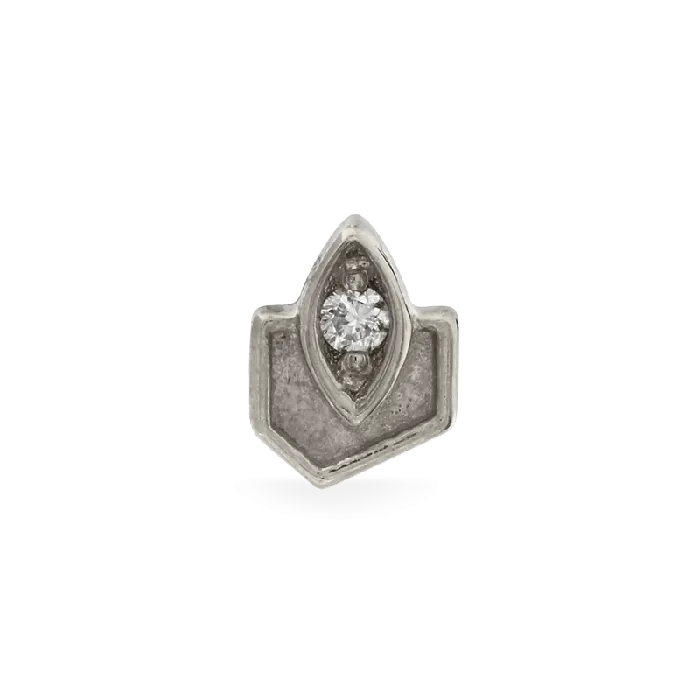 Another Dimension Gemmed Pupil Hall Earrings