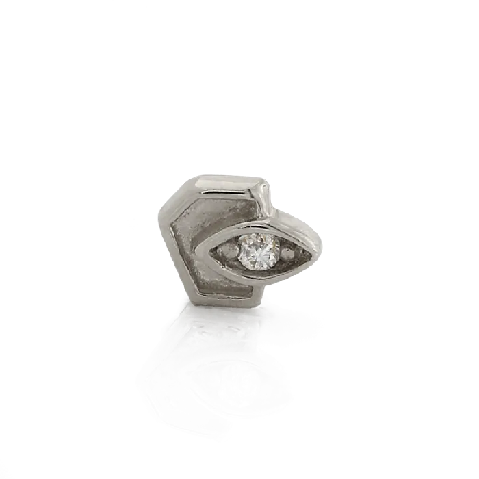 Another Dimension Gemmed Pupil Hall Earrings