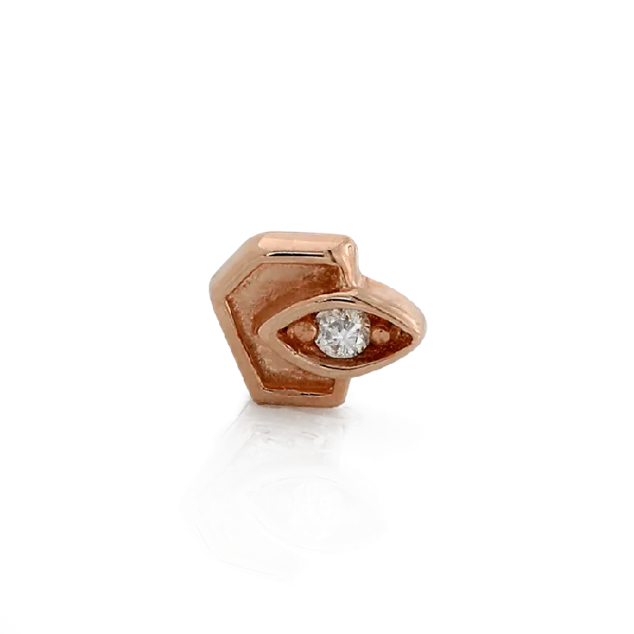 Another Dimension Gemmed Pupil Hall Earrings