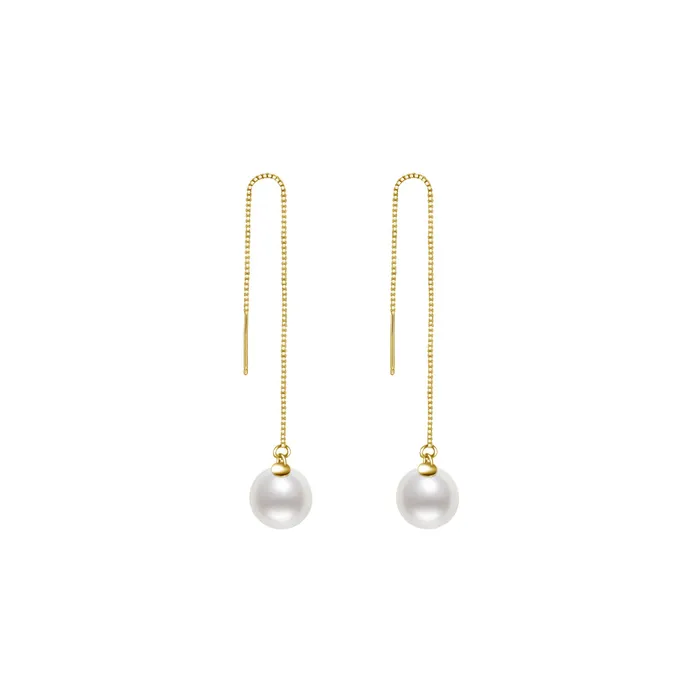 Earrings Pearly Lustre Elegant Freshwater Pearl Earrings WE00358