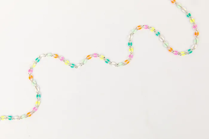 Necklaces Hey June Rainbow Color Anklet