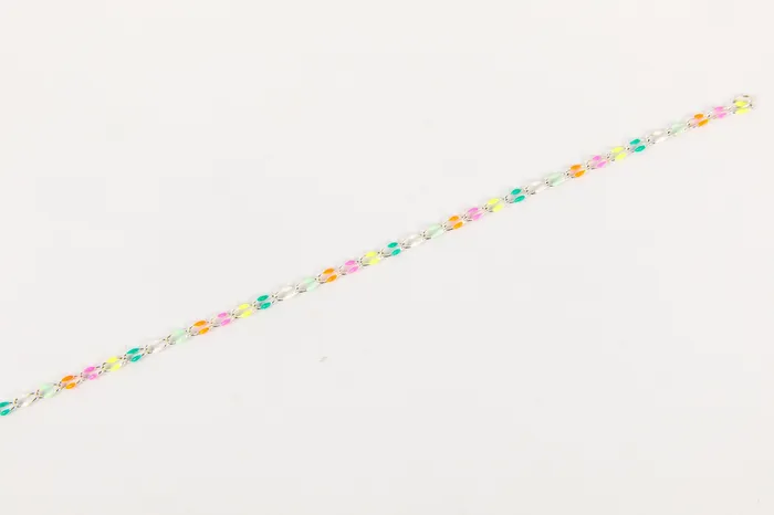 Necklaces Hey June Rainbow Color Anklet