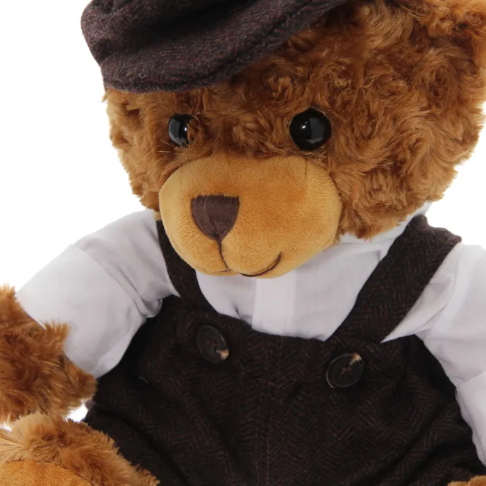 Paddy Pals Earrings Praic the Irish Farmer Teddy Bear
