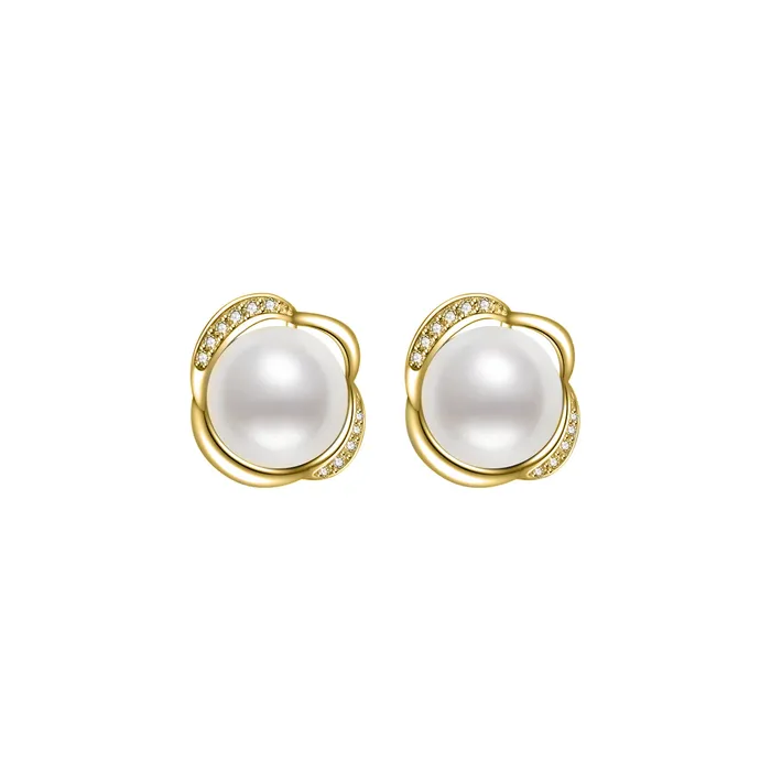 Pearly Lustre Elegant Freshwater Pearl Earrings WE00356 Earrings