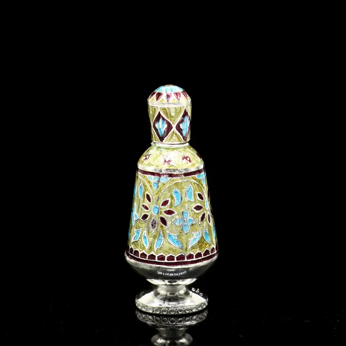 Rings TRIBAL ORNAMENTS 925 Sterling silver handmade fabulous trinket box gorgeous container box casket box sindoor box enamel work brides gifting box stb790 Rings TRIBAL ORNAMENTS 925 Sterling silver handmade fabulous trinket box gorgeous container box casket box sindoor box enamel work brides gifting box stb790