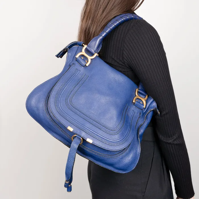 store5a Earrings PreOwned Chloe Marcie Satchel