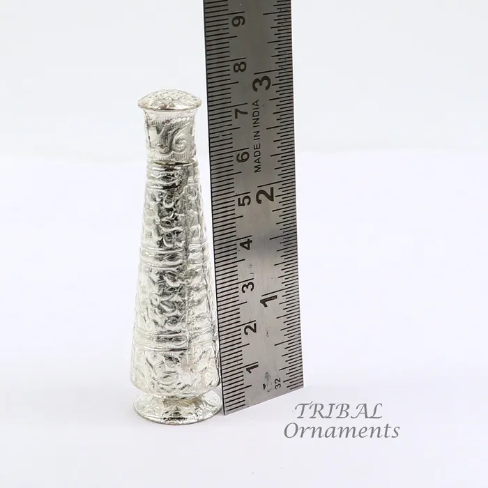 TRIBAL ORNAMENTS 925 Sterling silver handmade fabulous design trinket box container box casket box sindoor box customized box stb722 Rings
