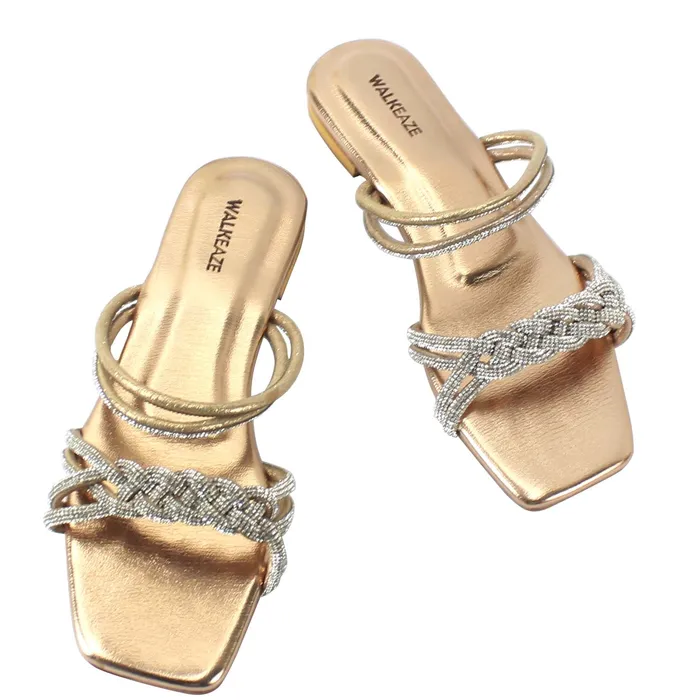 Walkeaze Earrings Women Slippers 39487S Walkeaze Earrings Women Slippers 39487S