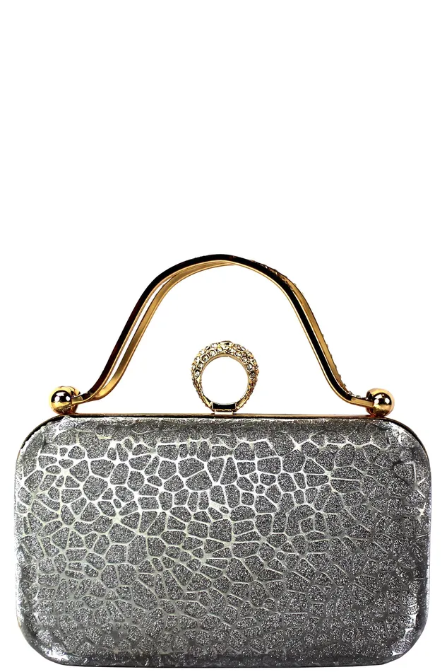 Women Clutch 3392B Walkeaze Earrings